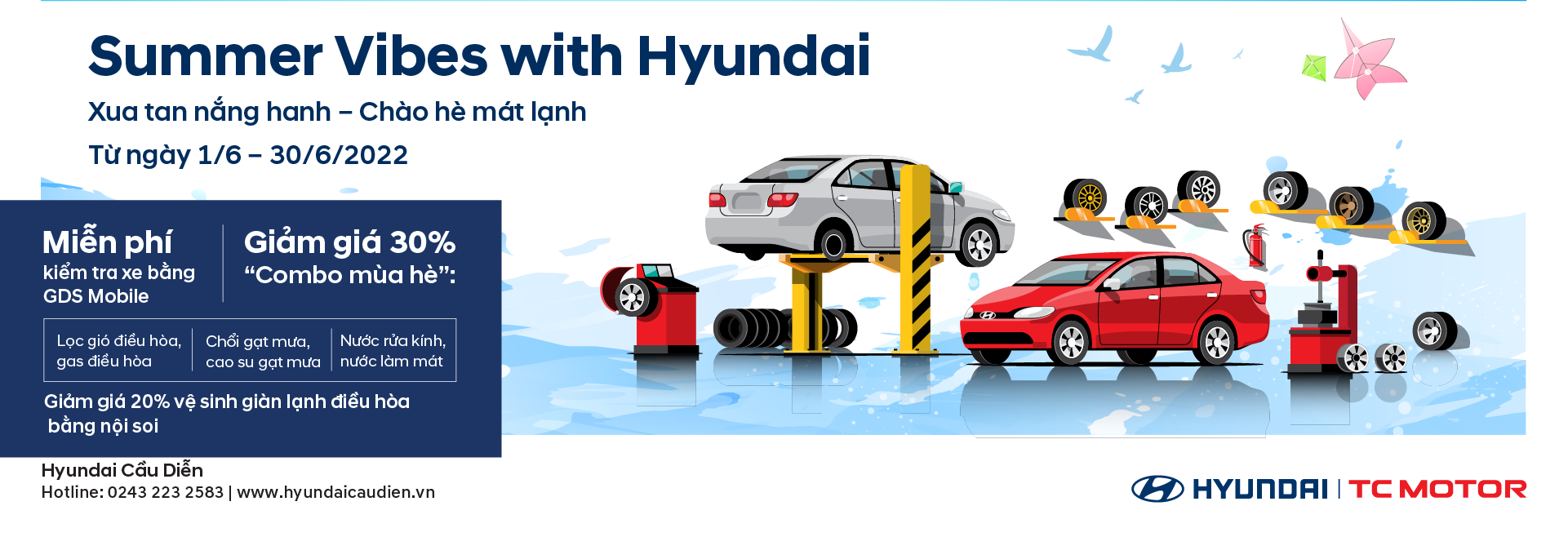 Chào đón mùa hè cùng Hyundai Cầu Diễn